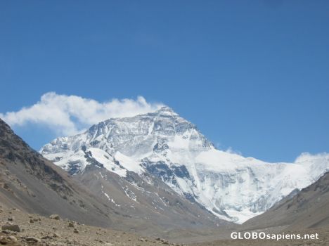 Postcard mount everest