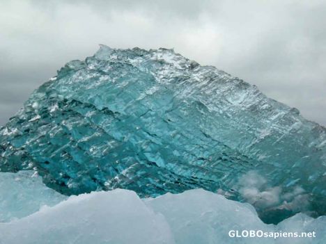 Postcard San Rafael glacier