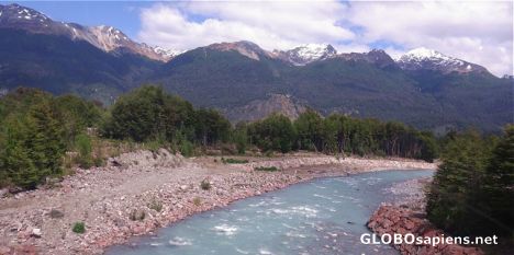 Postcard River wild