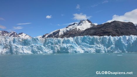 Postcard Glacier O'Higgins