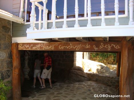 Postcard Neruda's house in Isla Negra