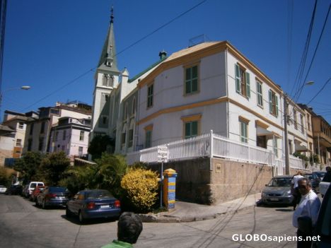 Postcard Old Valparaiso