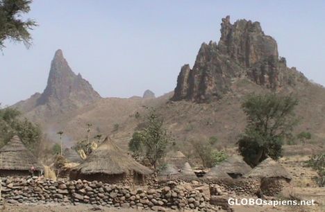 Postcard Mandara Mountains