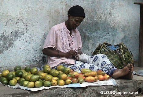 Mango seller...