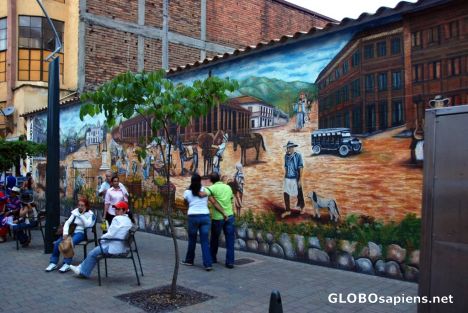 Postcard Medellin Street Art
