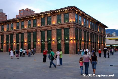 Postcard Medellin - The Library