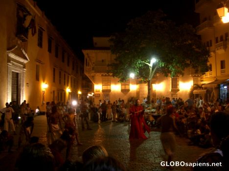 Postcard Plaza Santo Domingo