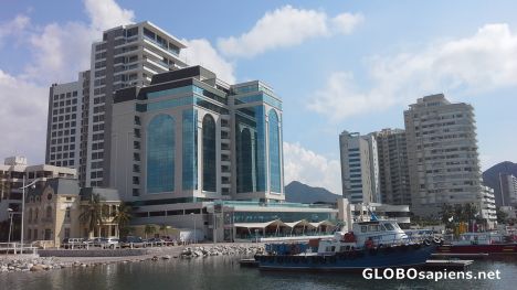 Postcard Santa Marta skyline