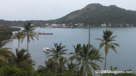 Postcard Providencia from Santa Catalina