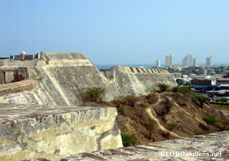 Postcard San Felipe Barajas Fortress