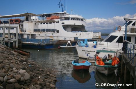 Postcard Ferry landing