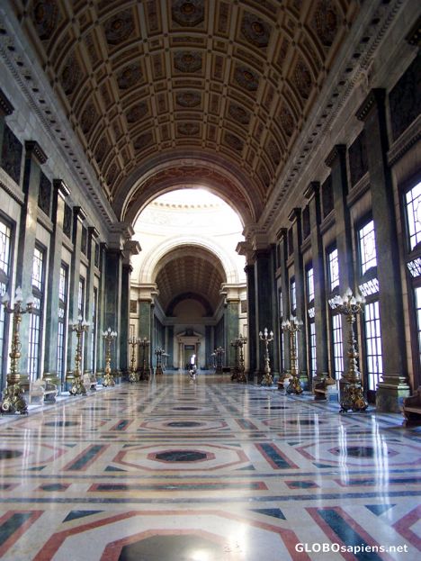 Postcard The Hall of Lost Steps /Salon de los Pasos Pedidos