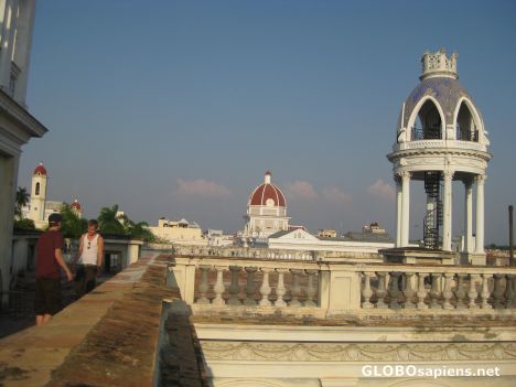 Postcard The roof of Palacio Azure