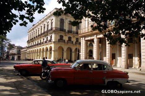 Postcard Havana Carros