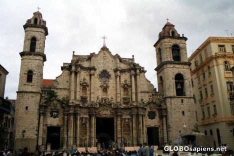 Postcard Havana - UNESCO listed Cathedral