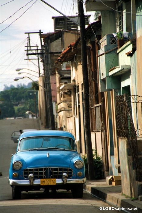 Postcard Santiago Carro