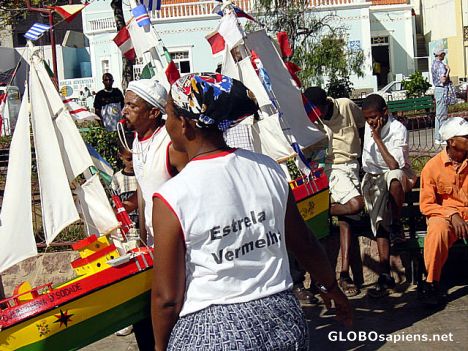 Postcard Sao Vincente - Carnival 2003