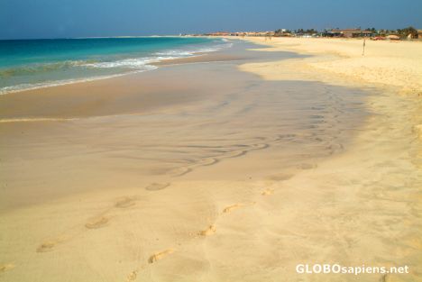 Postcard Santa Maria - the nicer beach