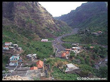 Postcard In a mountain village