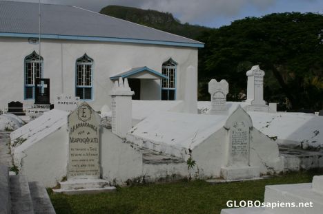 Postcard Rarotonga: Ziona Evangelist Church