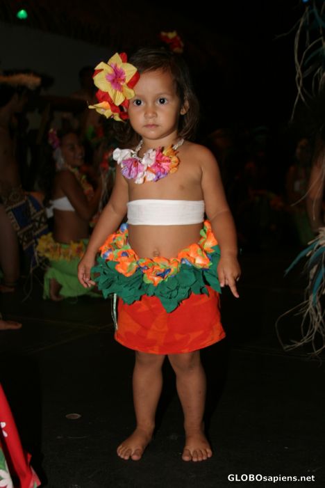 Postcard Rarotonga: Rarotongan Hotel dancing show