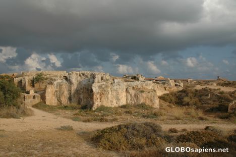 Postcard Tombs of the kings