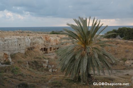 Postcard Tombs in Paphos.