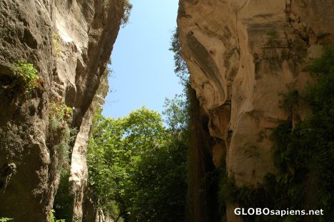 Postcard Avakas Gorge, Cyprus.