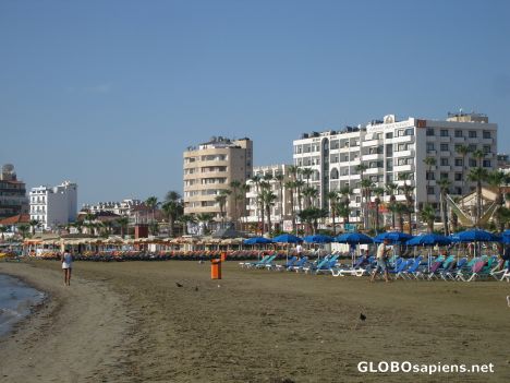 Postcard The beach