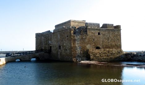 Postcard Paphos Castle