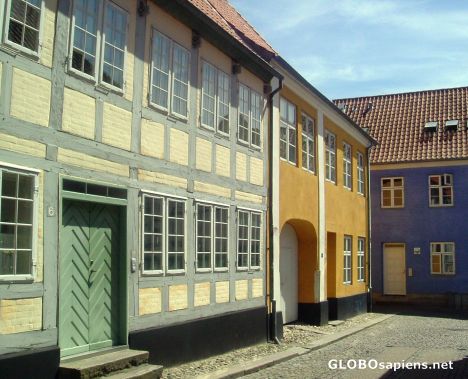 Postcard In the old Jewish Quarter