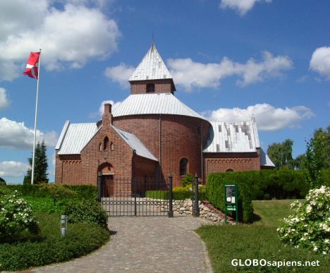 Postcard Rundkirke
