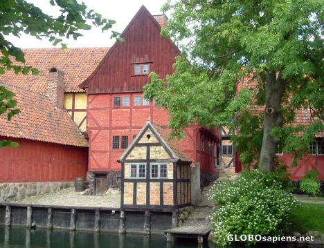 Postcard Den Gamle By