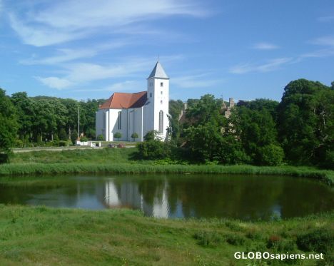 Postcard Mariager Kirke