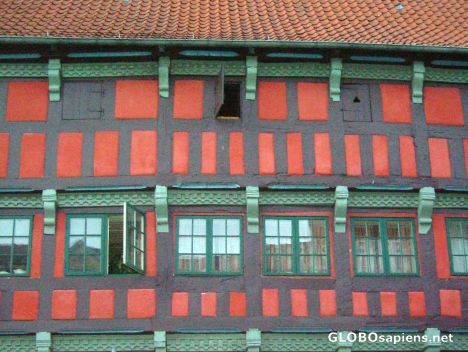 Postcard Niels Ebbesens House