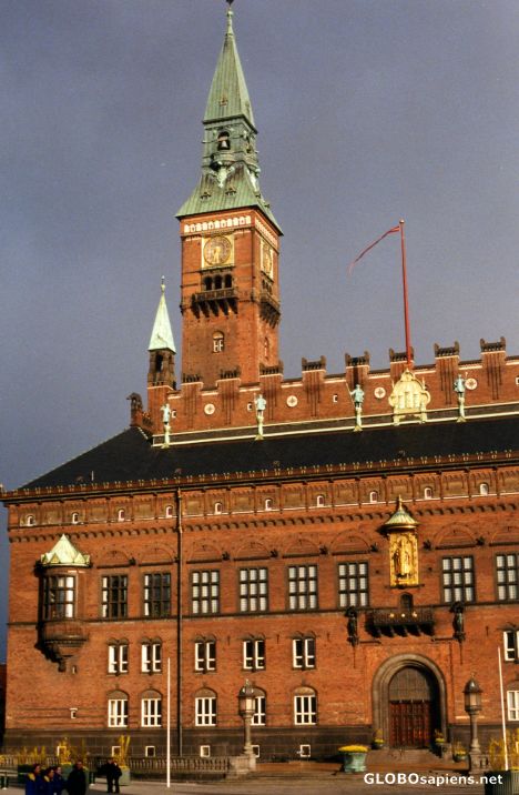 Postcard Radhuset