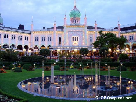 Postcard Tivoli Gardens