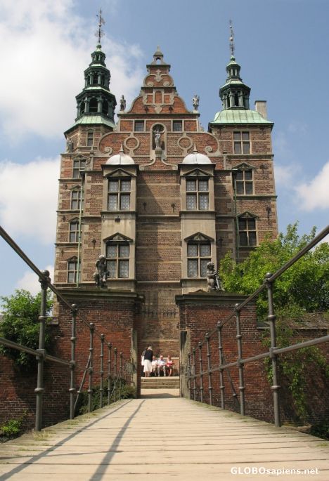 Postcard rosenborg castle