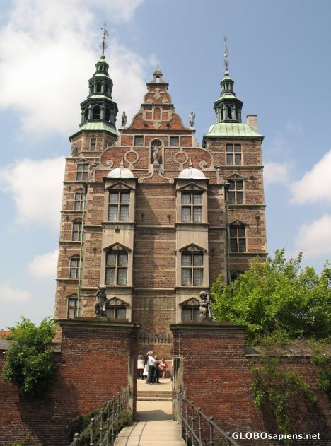 Postcard rosenborg castle 2