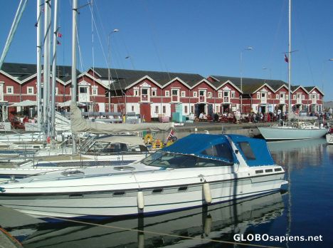 Postcard Fiskehuskajen