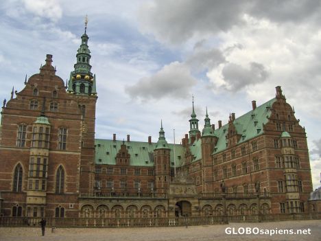 Postcard Frederiksborg Palace facade