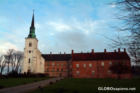 Postcard Funen - one of the castles