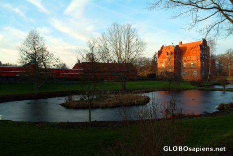 Postcard Funen - wonderful manor house