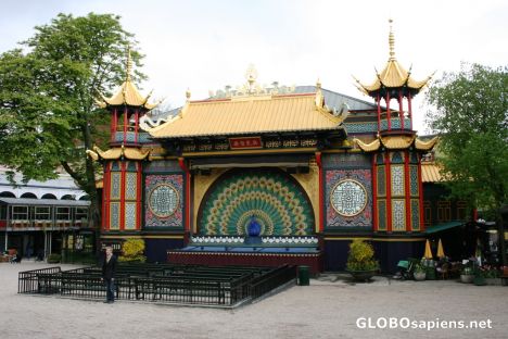 Postcard Tivoli; the Chinese theatre