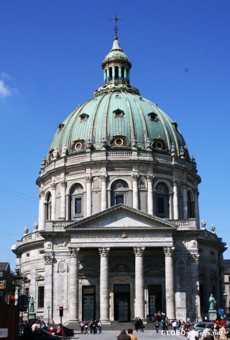 Postcard Frederik's church