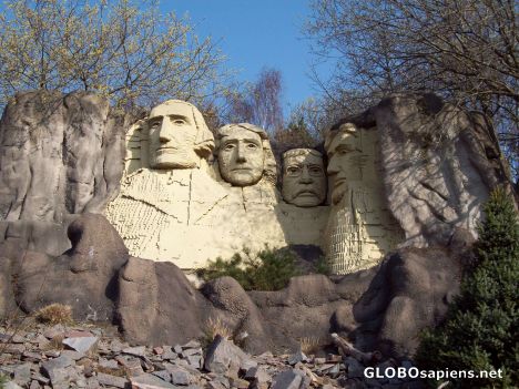 Postcard Mount Rushmore