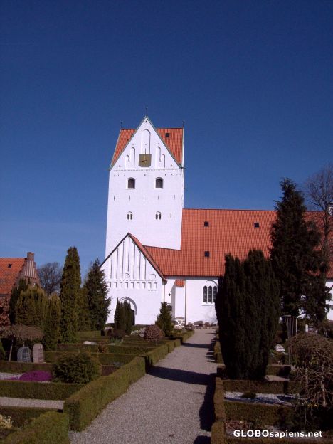 Postcard Another kirke view..