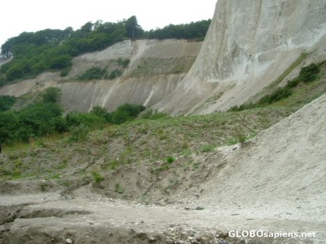 Postcard møns klint