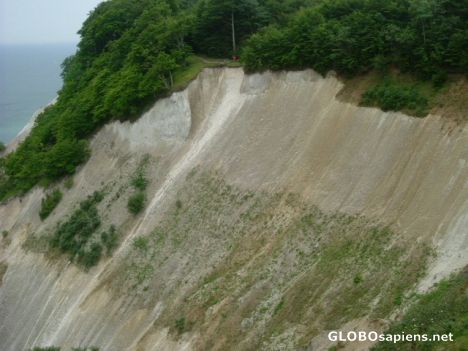 Postcard møns klint