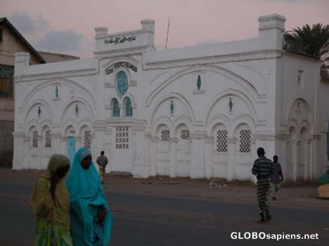 Postcard Ecole Franco-Djiboutien.